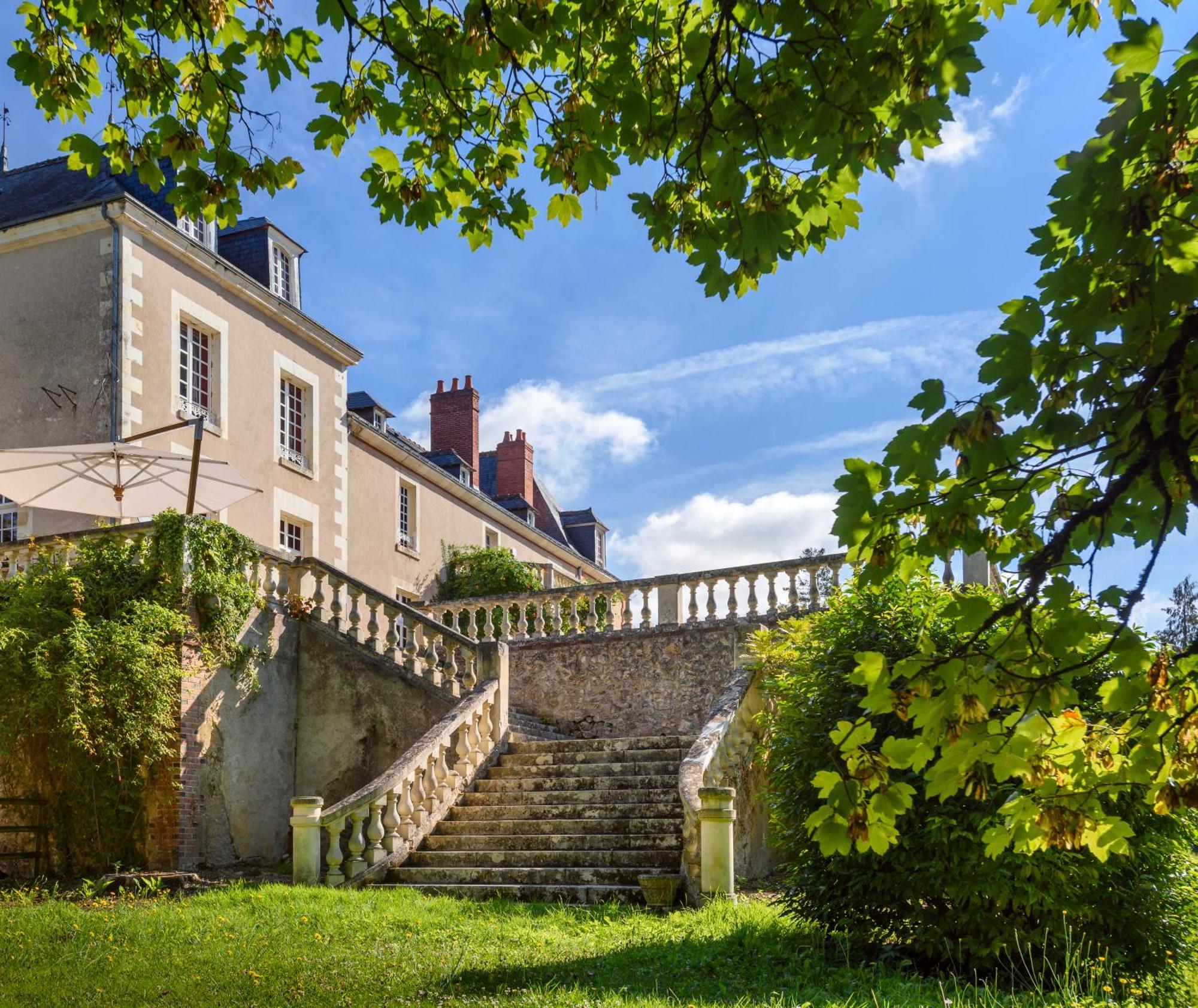 Chateau De La Huberdiere Nazelles-Negron Eksteriør bilde