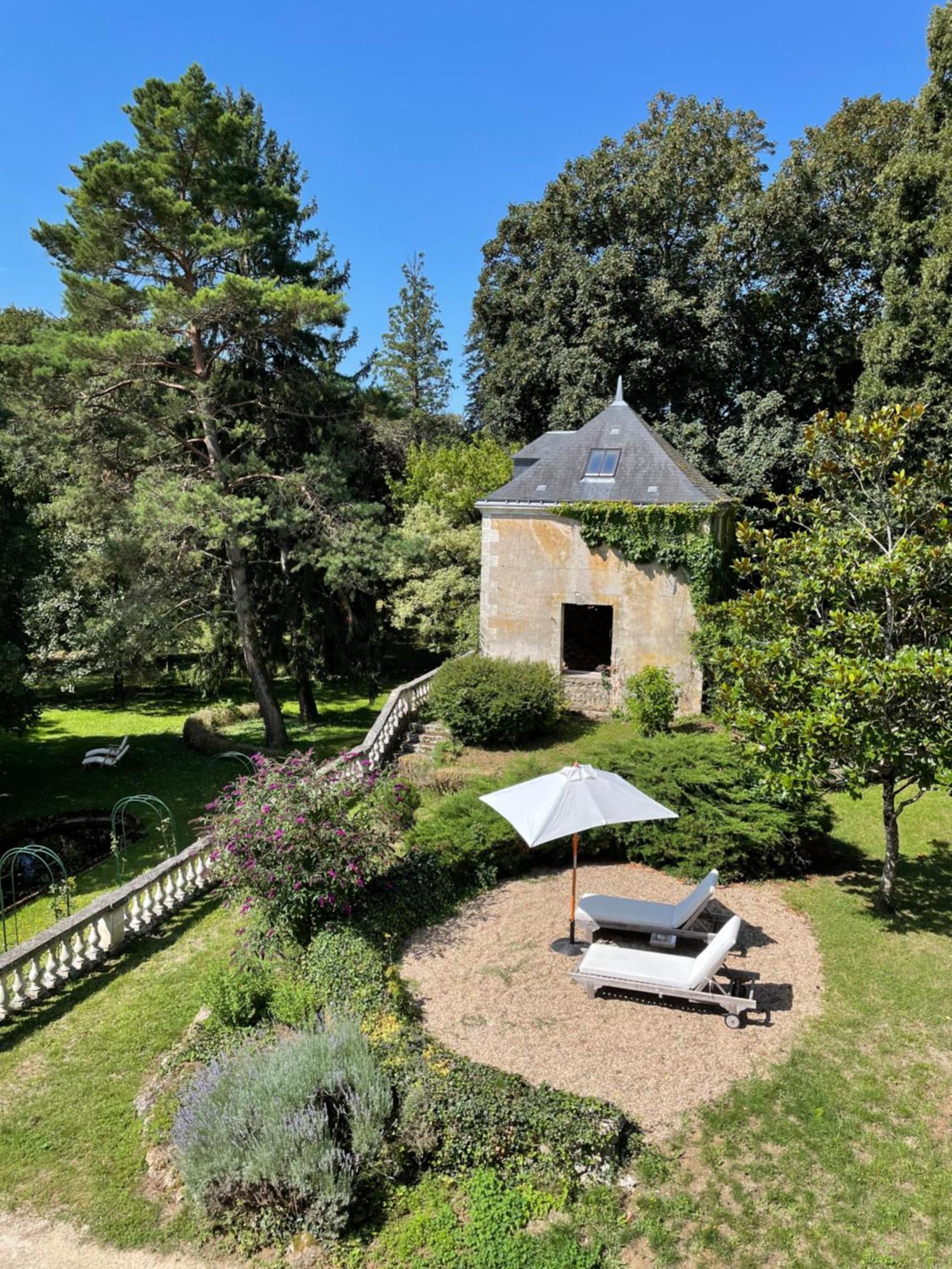 Chateau De La Huberdiere Nazelles-Negron Eksteriør bilde